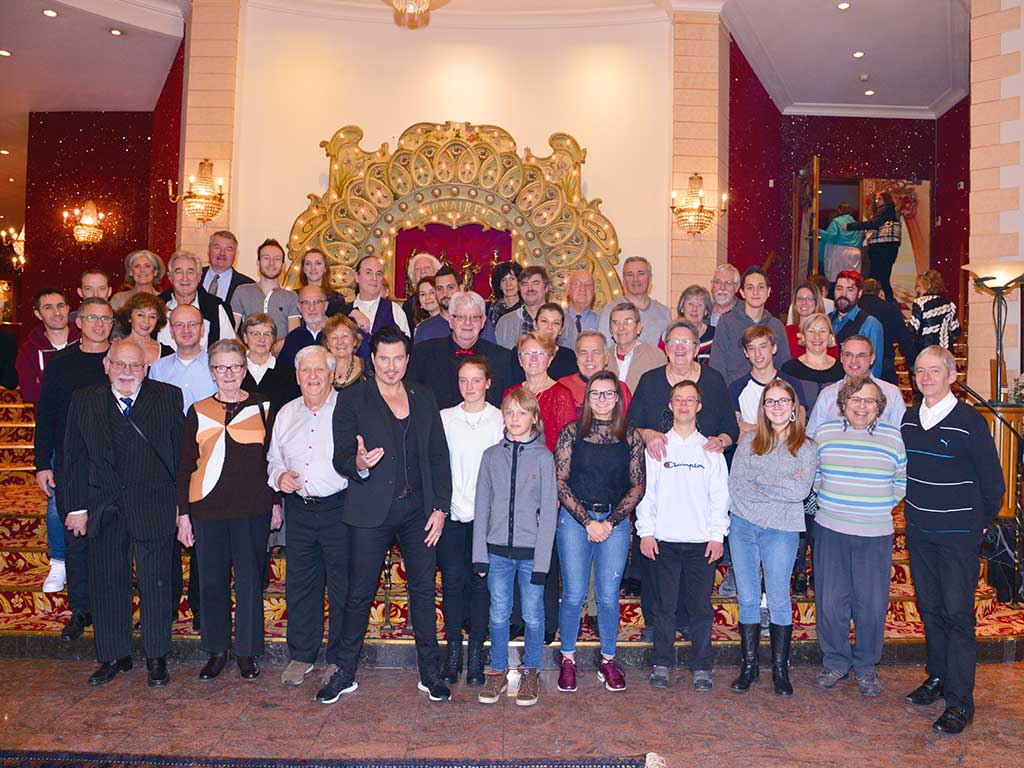 Les membres du Cercle Magique d'Alsace au grand complet - Décembre 2017.